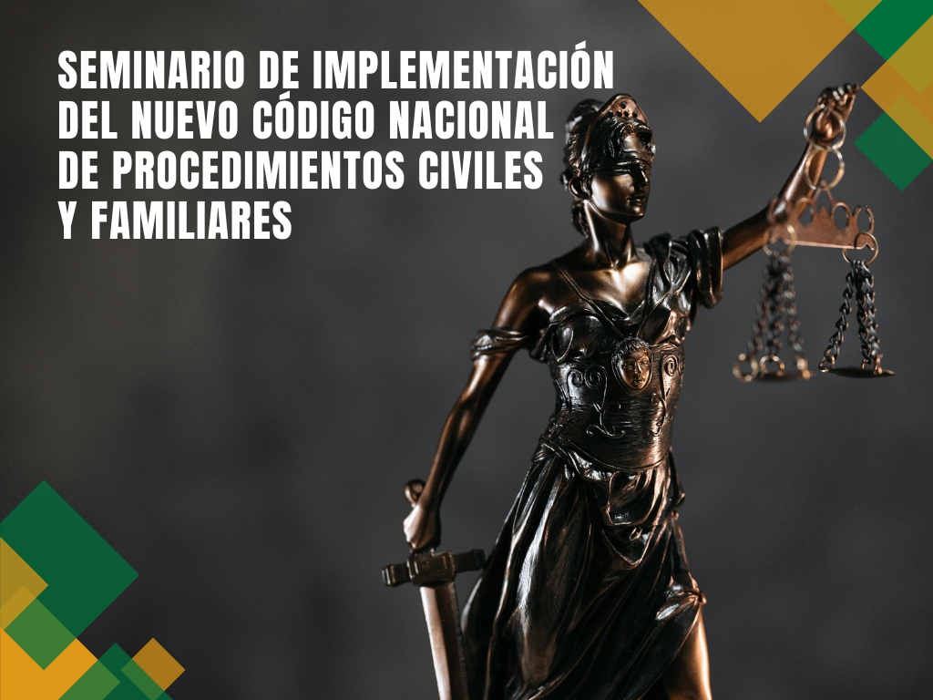 Seminario de Implementación del Nuevo Código Nacional de Procedimientos Civiles y Familiares